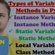 Types Of Variables And Methods In Python Programming