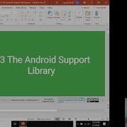 Support Libraries And Jetpack Androidx Android Lesson 3 3 AWD 1112 Spring 2020