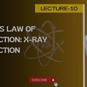 L10 Bragg S Law Of Diffraction X Ray Diffraction