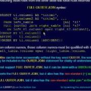 SQL 122 JOIN FULL OUTER JOIN