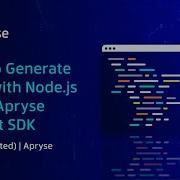How To Generate PDFs With Node Js Using Apryse PDFNet SDK 2025 Updated Apryse