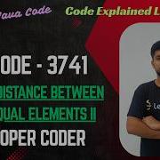 Minimum Distance Between Three Equal Elements II LeetCode 3741 Java Code Developer Coder