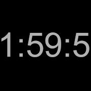TooL 2 Hour Stopwatch Digital Workout Clock