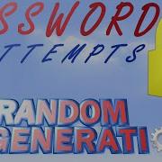 Login System With Excel VBA You Only Have 5 Attempts Random Passwords
