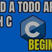 Let S Build A Todo List Application Using C