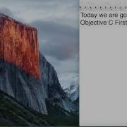 IOS OBjective C First GUI Simple App