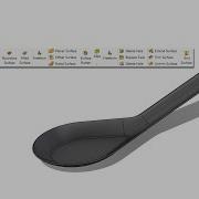 SOLIDWORKS TUTORIAL How To Make Spoon