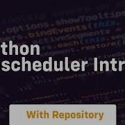 Python Apscheduler Intro