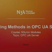 Creating Methods In OPC UA Server