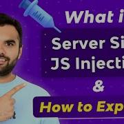 Server Side JavaScript Injection