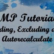 JMP 12 Tutorials Hiding Excluding And Autorecalculate