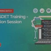 Master SDET Orientation Session ITeLearn