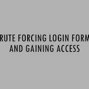 Brute Forcing Login Forms With Python Protecting Against Brute Force Attacks