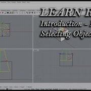 Learn Rhino Selecting Objects Introduction Part 4