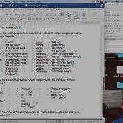 Linguistics 201 Intro Linguistics Morphology Practice Exercises Czech