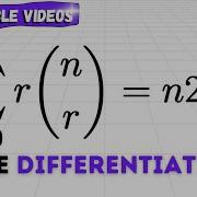 Find A Closed Form For This Summation Using Differentiation