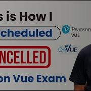 How To Reschedule The Cancelled Pearson Vue Home Test Pearson Vue Certification Exam At Home