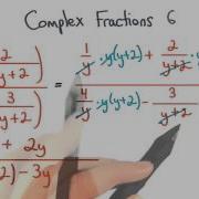 Complex Fractions Practice 6 Visualizing Algebra