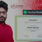 Java Basic Certification Hackerrank Certifications CODE WITH NM