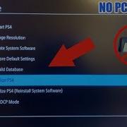Как переустановить системное программное обеспечение PS4 без USB накопителя за 5 простых шагов