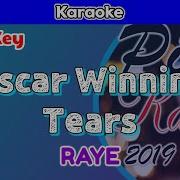 Oscar Winning Tears By RAYE Karaoke Male Key