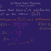 3 2 Mean Value Theorem