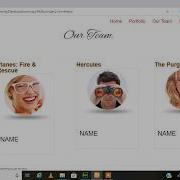 Bootstrap Carousel Team Slider Demo