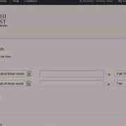 The HathiTrust Digital Library Advanced Search