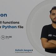 How To Call Functions From Other Python File Ashish Jangra GeeksforGeeks Python