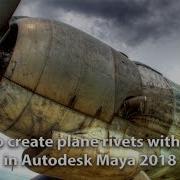 How To Automatically Place Rivets On A Plane Model With MASH In Maya 2018