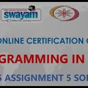 Programming In Java NPTEL Week 5 Assignment 5 Solution Jan2021