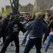 Worlds Largest Simultaneous Flash Mob Detroit Birmingham North America