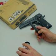 Страйкбольный пистолет Galaxy G 20 Browning HP Видео Обзор Стрельба