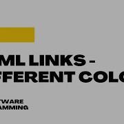 How Do I Make My HTML Link A Different Color What Is The Color Code For URL Links