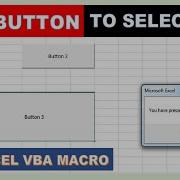 Add Buttons To Selection Excel VBA Macro
