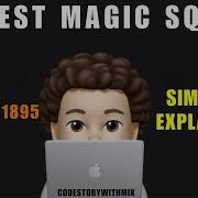 Largest Magic Square Simplified Explanation Leetcode 1895 CodestorywithMIK