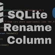 How To Rename A Column In SQLite SQLite Tutorial