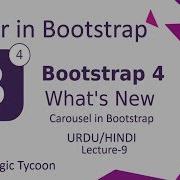 Carousel In Bootstrap 4 Lecture 9