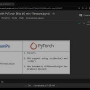 Numpy Vs PyTorch Tensors In 2 Minutes