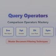 MongoDB Query Operators Comparison Operators Explained For Beginners