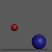 Balls Bouncing With Different Weights