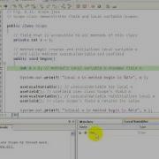 F1L5 6 Scope Java Field And Local Variable Scopes