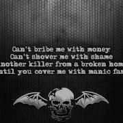 Avenged Sevenfold Natural Born Killer Lyrics On Screen Full HD