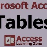What Is A Table In Microsoft Access