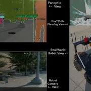 Outdoor Dynamic Obstacle Avoidance Test Engineering Coding AI Robot Robotics Innovative ROS