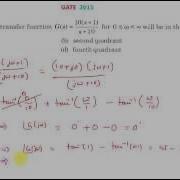 GATE 2015 ECE Find The Quadrant In Which Given Polar Plot Lies