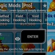 MOD MENU LGL How Finding Use Offset Tester