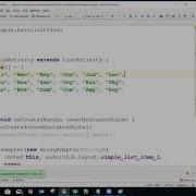 Use ListActivity As A ListView For Android App