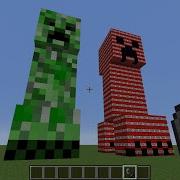 Giant Creeper Vs Giant TNT Creeper