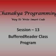 13 BufferedReader Class Program